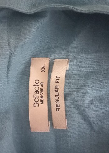 Gri Keten Kısa Kollu Erkek Gömlek - Görsel 3