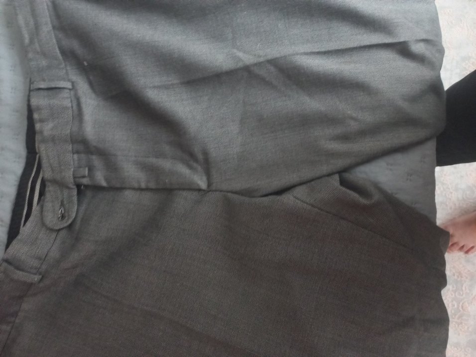 Gri Erkek Düz Düğmeli Takım Ceket - Görsel 4