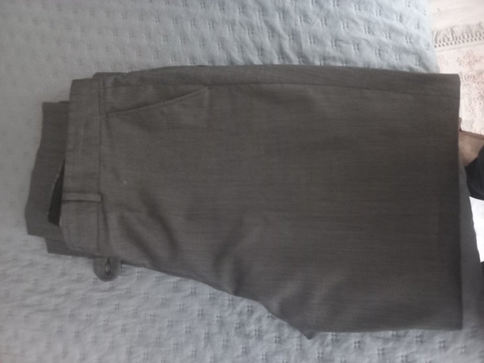 Gri Erkek Düz Düğmeli Takım Ceket - Görsel 3