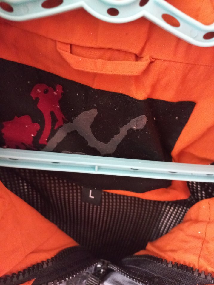 Erkek Gri ve Turuncu Kayak Ceketi 3 en1 içinde polari mevcuttur - Görsel 2