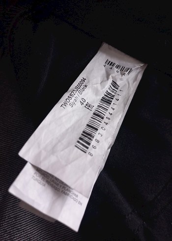 Siyah Normal Boy Kadın Kot Pantolon - Görsel 3