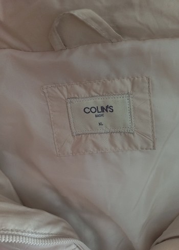 Kırık beyaz Fermuarlı Kadın Kış Montu - Görsel 3