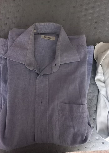 Gri Kısa Kollu Erkek Gömlek - Görsel 2