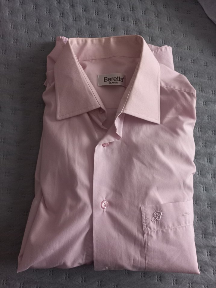 Gri Kısa Kollu Erkek Gömlek - Görsel 4