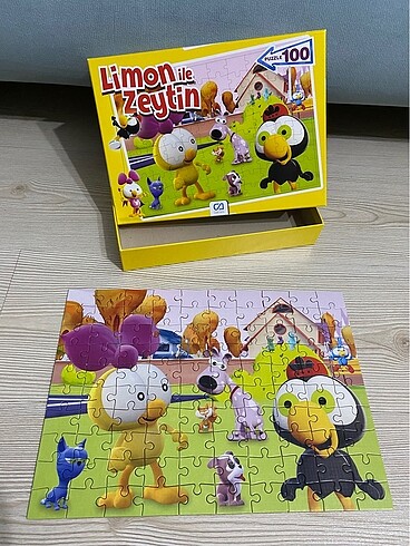 100 parça puzzle