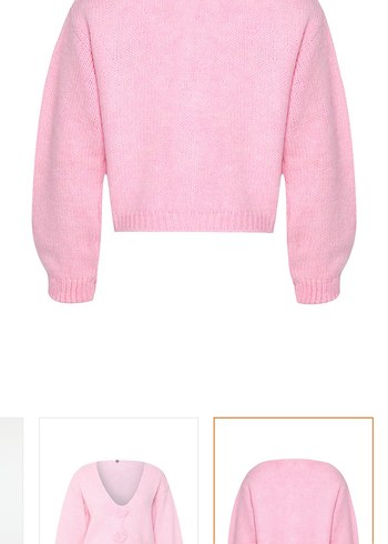 Düğmeli Pembe hırka kazak #pembekazak #pembehırka