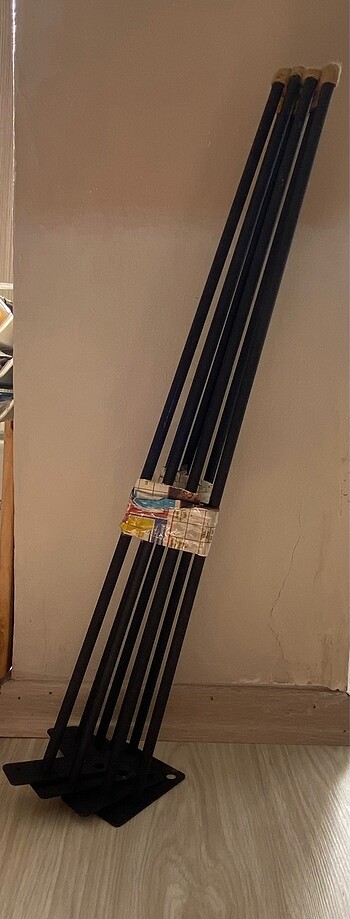Metal 70 cm açılı masa ayağı (4 adet )