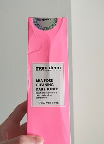 Maru.derm bha tonik gözenek sıkılaştırıcı, siyah nokta karşıtı 