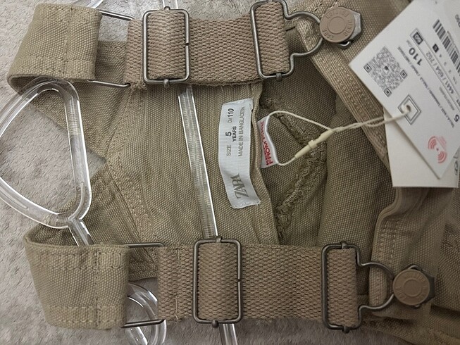 5 Yaş Beden camel Renk ZARA TULUM/SALOPET