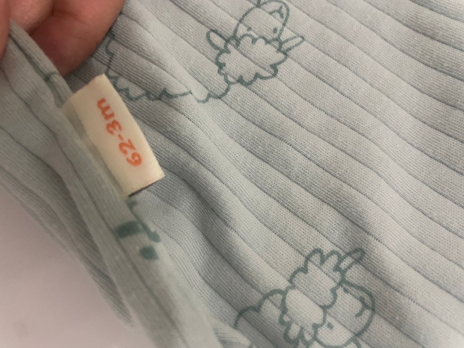 Pastel Renkli Örgü Desenli Bebek Çıtçıtlı Body - Görsel 3