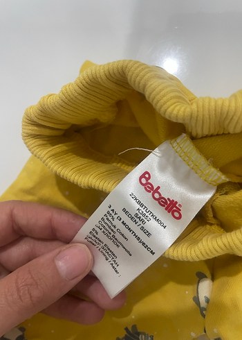 Sarı Baskılı Bebek Erkek Takımı - Görsel 2