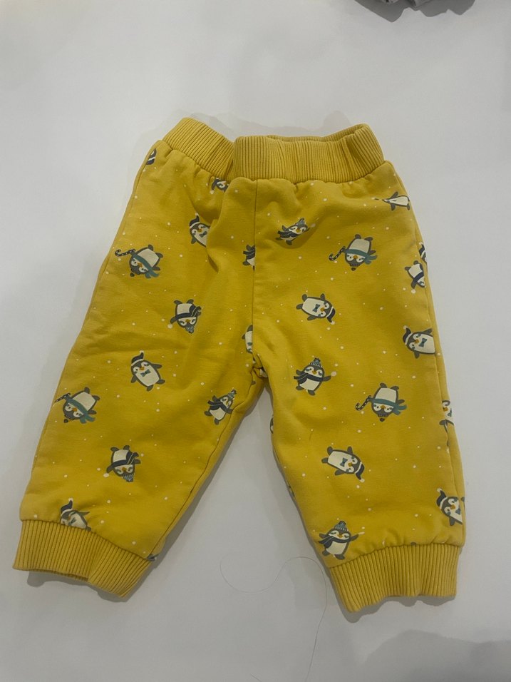 Sarı Baskılı Bebek Erkek Takımı - Görsel 3