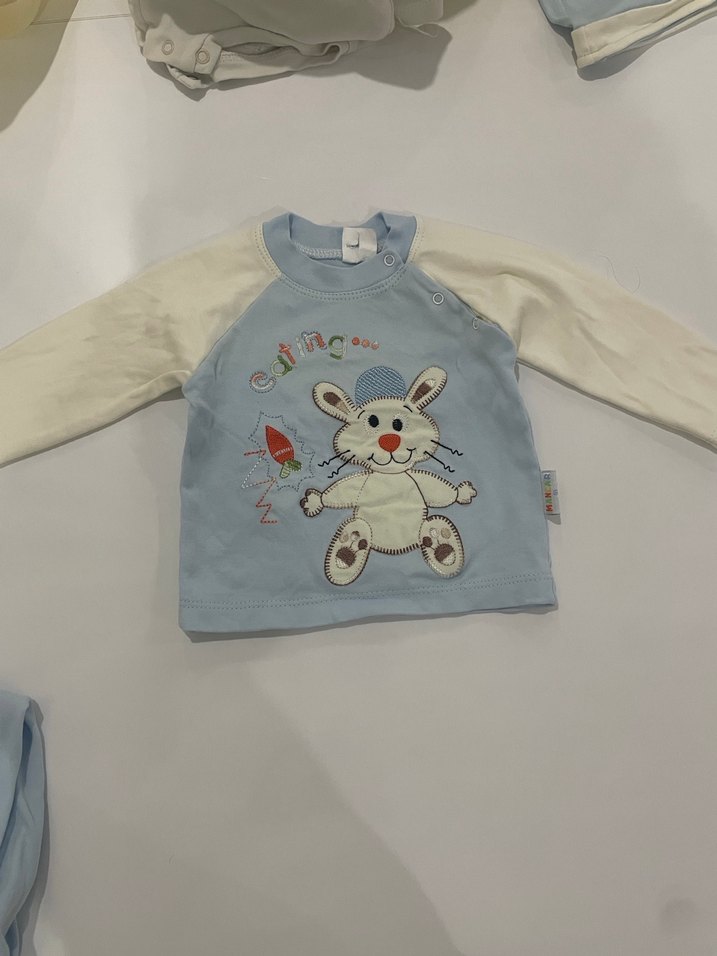 Bebek takım alt üst şapka - Görsel 2