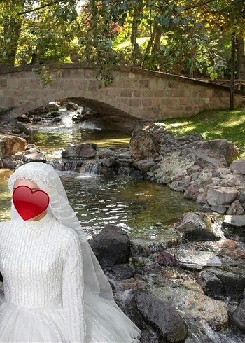 Tesettür Prenses gelinlik - Görsel 4