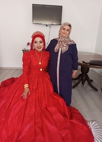 TESETTÜR KINALIK KINA ELBİSESİ  - Görsel 6