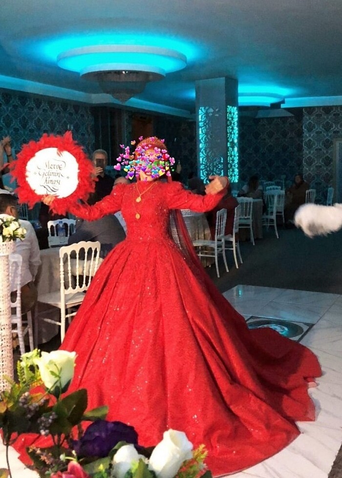 TESETTÜR KINALIK KINA ELBİSESİ  - Görsel 2