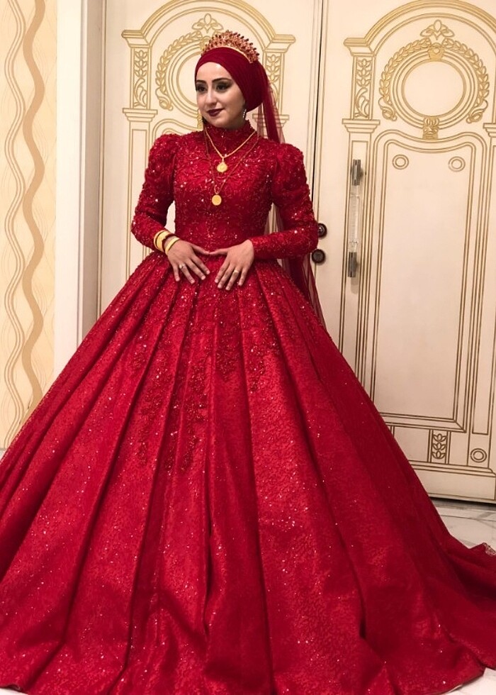 TESETTÜR KINALIK KINA ELBİSESİ  - Görsel 5