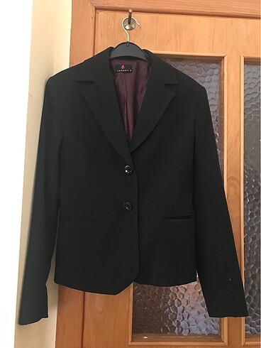 Siyah Kumaş ceket