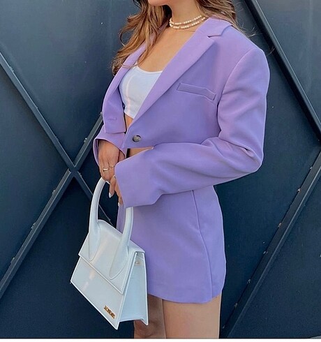 Zara blazer şort takımı