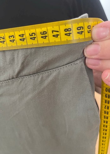 LC Waikiki Bej Renkli Rahat Kesim Keten Kadın Pantolon