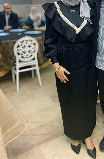 l Beden siyah Renk KADIN TESETTÜR ABİYE