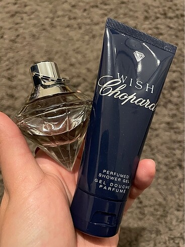 Wish chopard kadın parfüm ve duş jeli