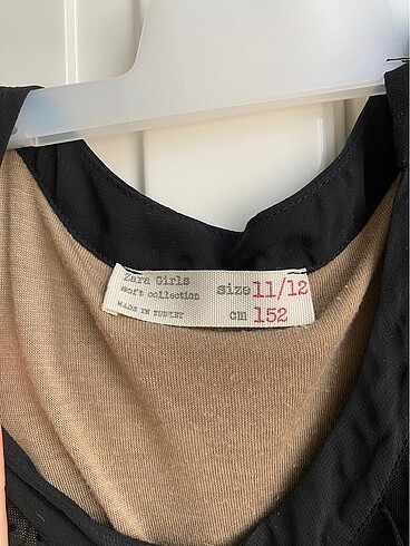11-12 Yaş Beden zara tül elbise