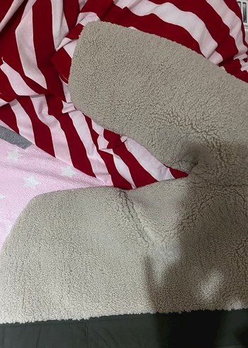 Mango kürklü ceket - Görsel 6