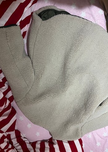 Mango kürklü ceket - Görsel 7