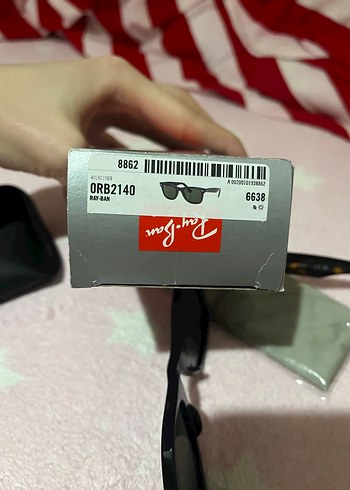 Ray-Ban RB2140 Kahverengi Şeffaf Gözlük - Görsel 6