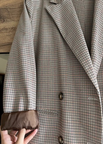 LCW Modest Kahverengi  Kadın Blazer takım - Görsel 7