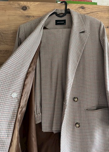 LCW Modest Kahverengi  Kadın Blazer takım - Görsel 3