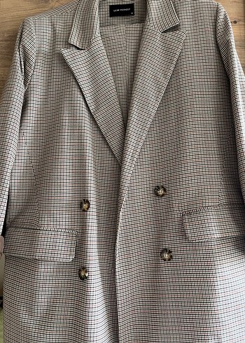 LCW Modest Kahverengi  Kadın Blazer takım - Görsel 6