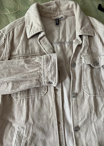 Gri Kadın Midi Ceket, Salaş Kesim - Görsel 3