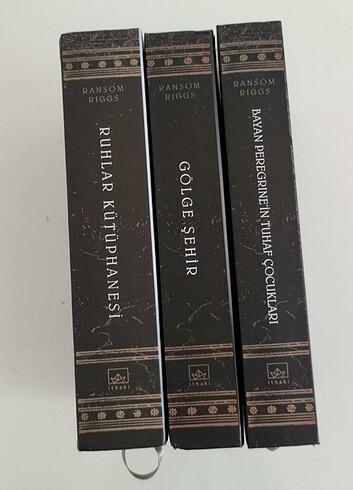 Beden Renk Bayan Peregrine'nin Tuhaf Çocukları ilk 3 kitap
