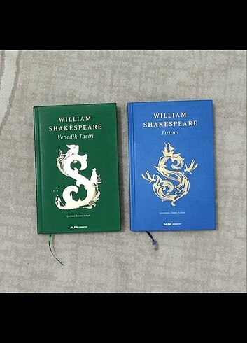  Shakeseare 2 kitap ciltli Alfa yayınları