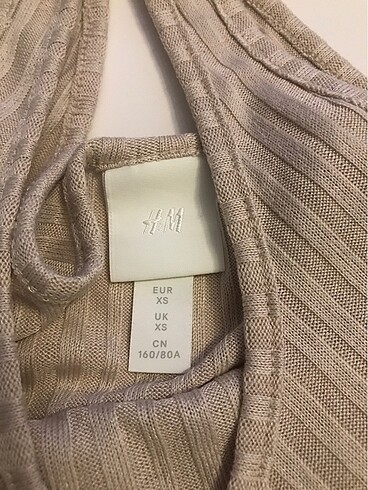 H&M Kadin triko yazlik bluz