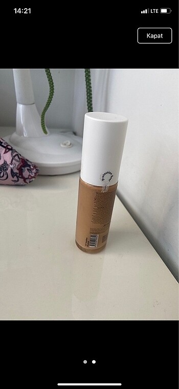 Diğer sensual orchid ve flormar 121 numara fondöten