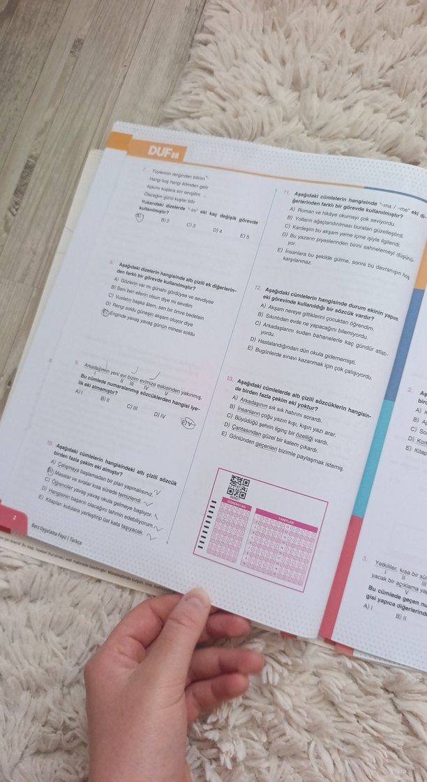 DUF TYT Türkçe Ders Uygulama Föyleri - Görsel 5