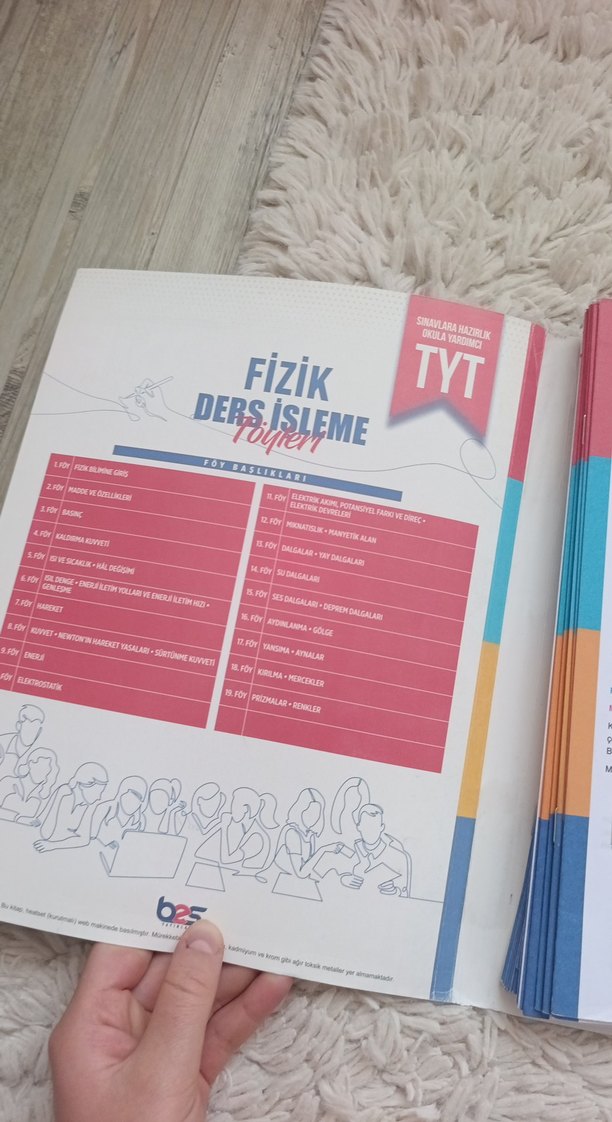 TYT Fizik DIF Ders İşleme Föyleri - Görsel 2