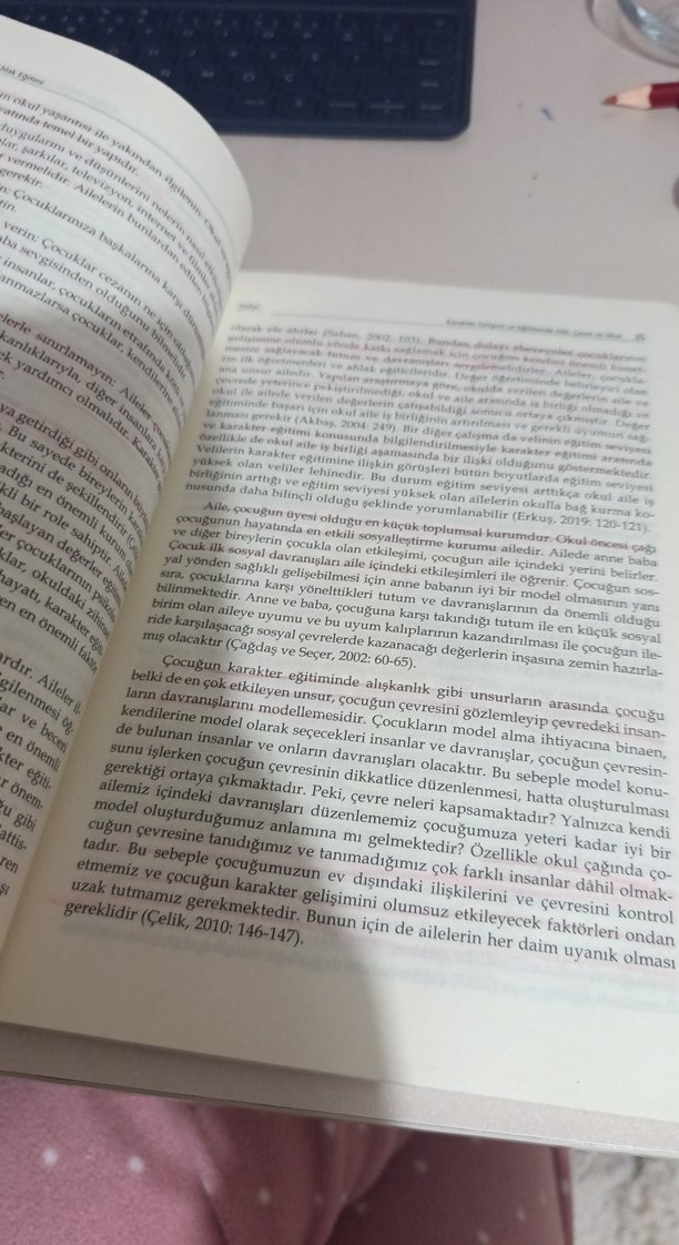 Karakter, Değer ve Ahlak Eğitimi Kitabı - Görsel 3