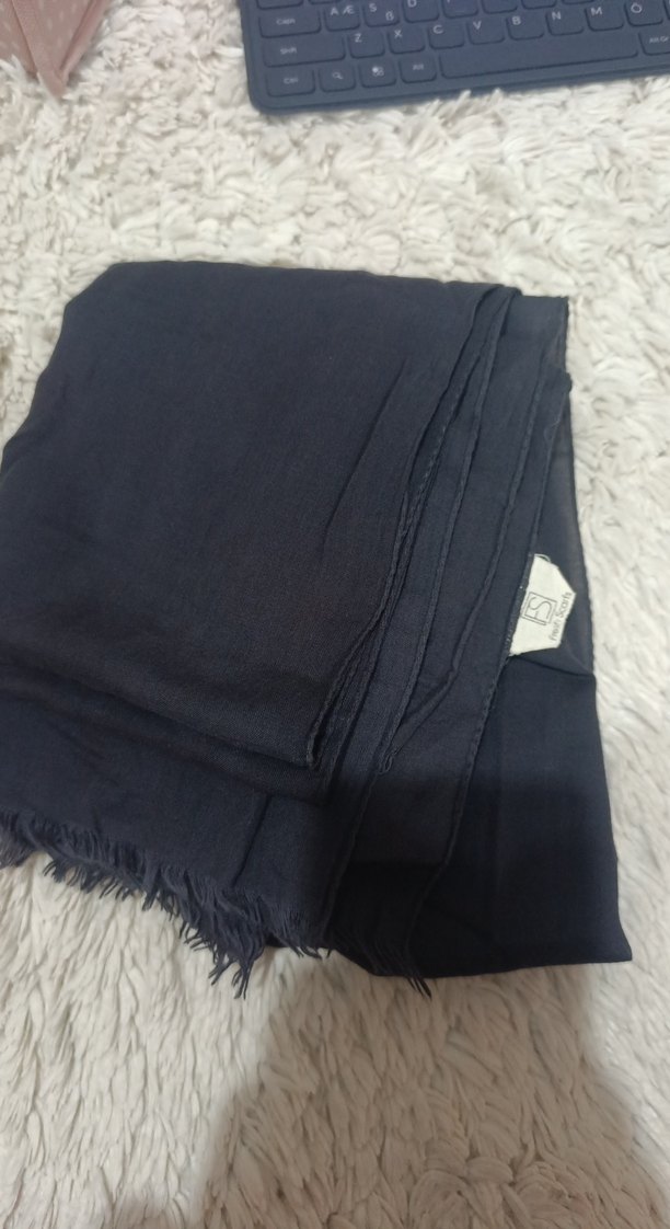 fresh scarf antratist pamuk vual şal - Görsel 2