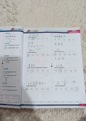 Mikro Orijinal TYT Matematik Soru Bankası - Görsel 5
