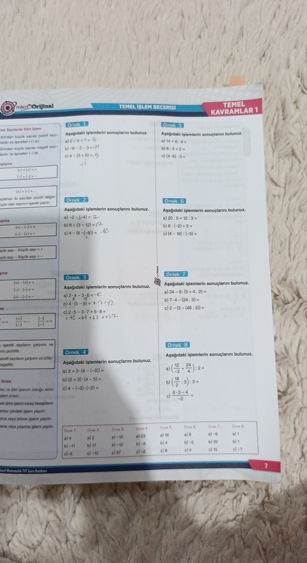 Mikro Orijinal TYT Matematik Soru Bankası - Görsel 2