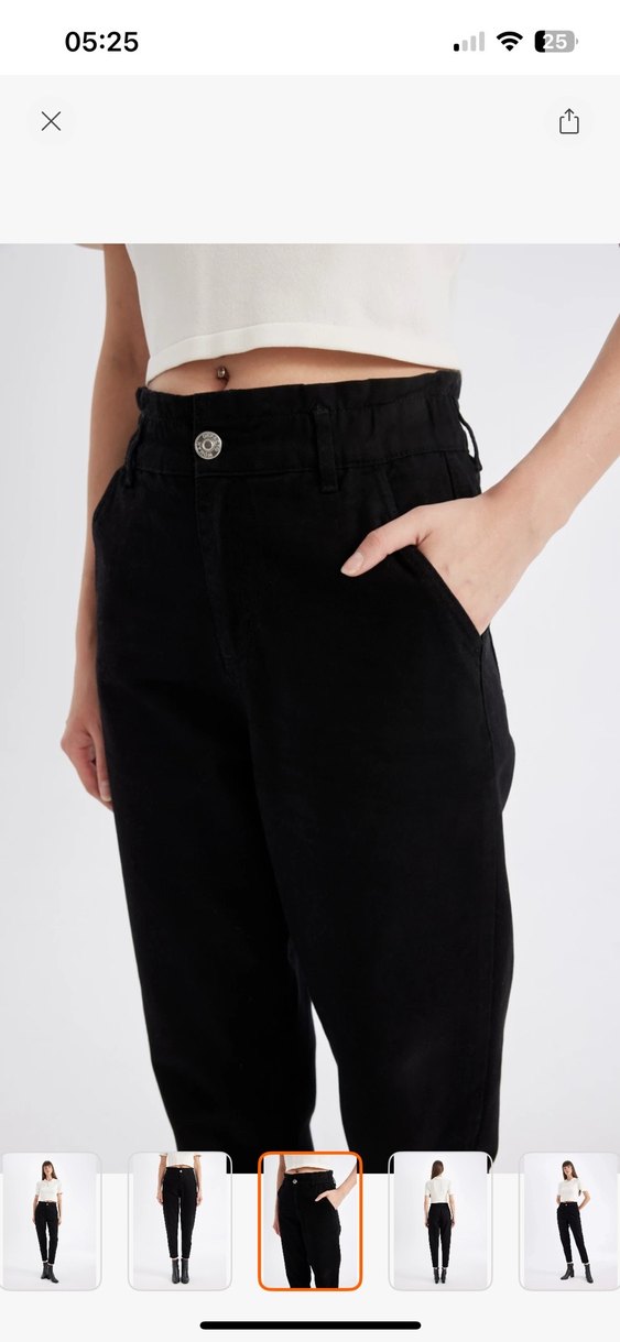 Siyah Pantolon - Görsel 3