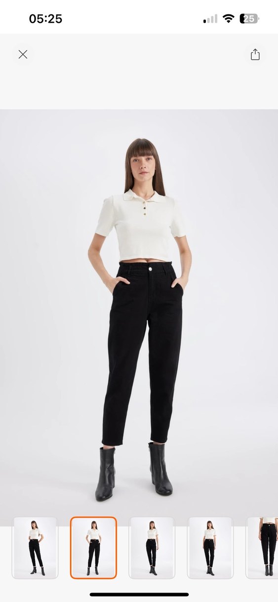 Siyah Pantolon - Görsel 2