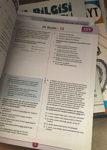  Polimat TYT Dil Bilgisi Denemeleri Kitabı
