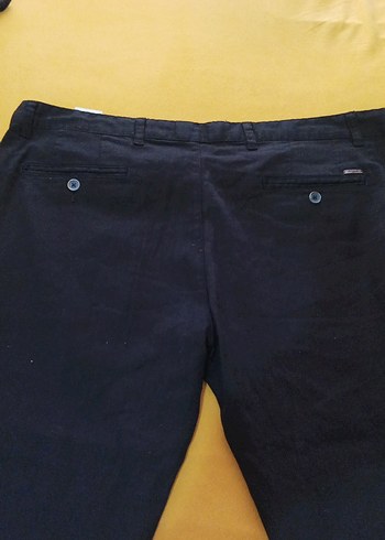 46 Beden Lacivert Keten Pantolon Kiğılı 58 beden