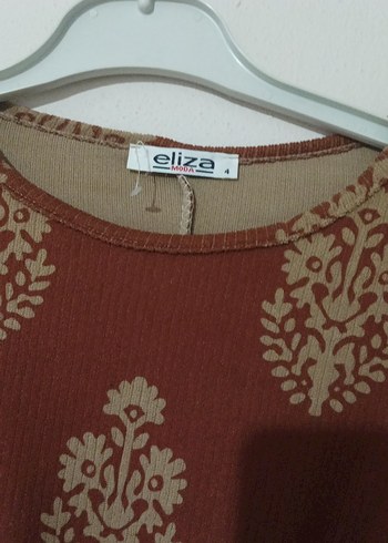 l Beden bordo Renk Bordo Desenli Uzun Bohem Elbise 135cm boy