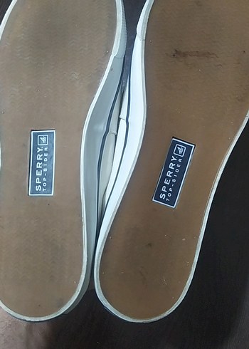 Sperry  top-sider Erkek- Bayan Beyaz Bağcıklı Casual Ayakkabı - Görsel 6